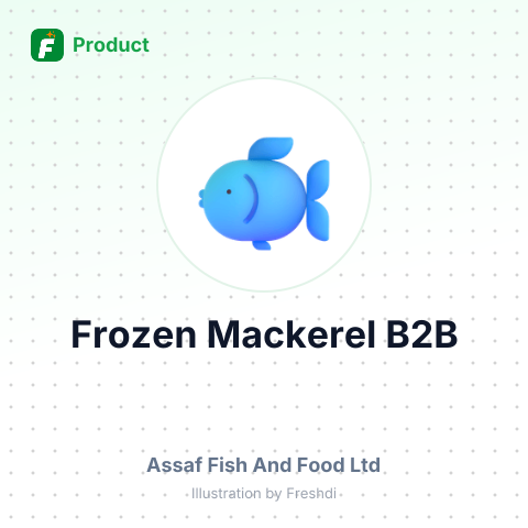 Frozen Mackerel SSS 14+ – summary card, no photo uploaded yet