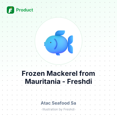 Frozen Mackerel – summary card, no photo uploaded yet
