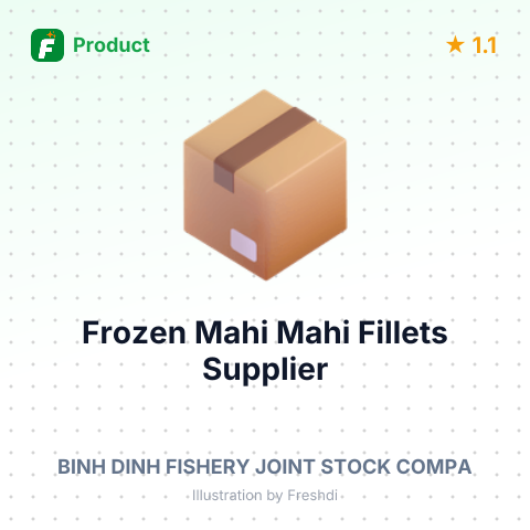 Frozen Mahi Mahi Fillets – summary card, no photo uploaded yet