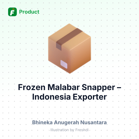 Frozen Malabar Snapper – summary card, no photo uploaded yet