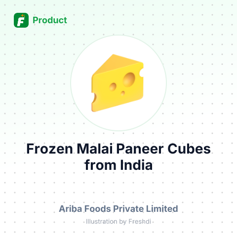 Frozen Malai Paneer Cubes – summary card, no photo uploaded yet