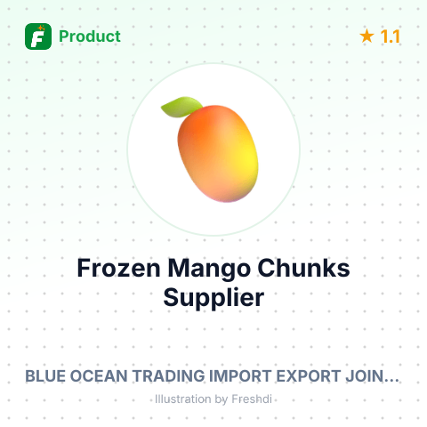 Frozen Mango Chunks – summary card, no photo uploaded yet
