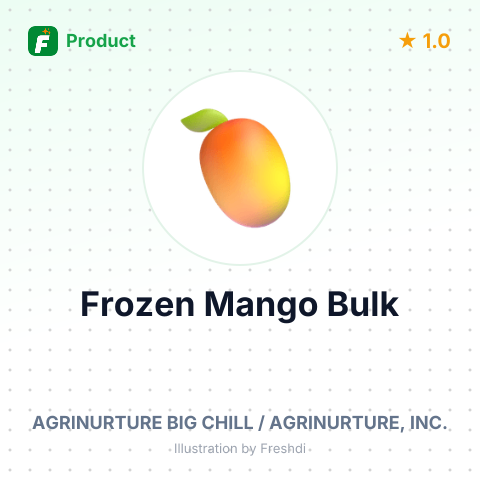 Frozen Mango Dice – summary card, no photo uploaded yet