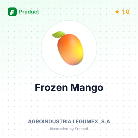 Frozen Mango – summary card, no photo uploaded yet