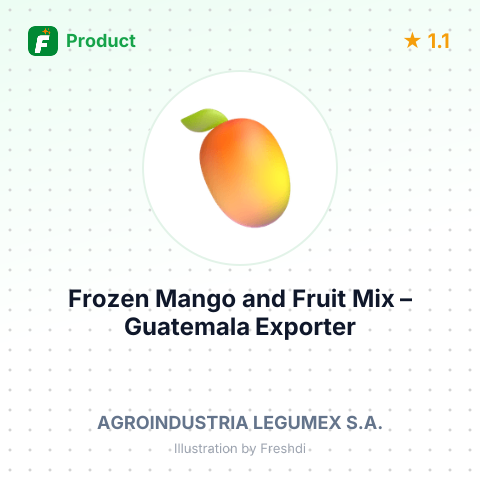 Frozen Mango and Fruit Mix – summary card, no photo uploaded yet