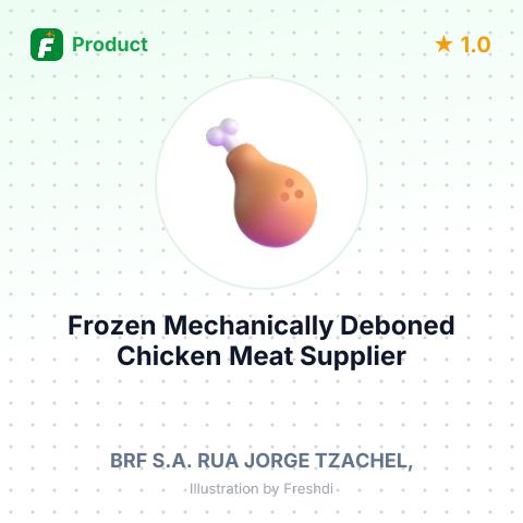 Frozen Mechanically Deboned Chicken Meat – summary card, no photo uploaded yet