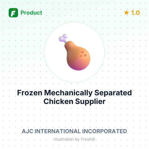 Frozen Mechanically Separated Chicken – summary card, no photo uploaded yet