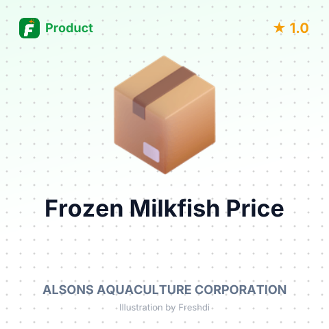Frozen Milkfish – summary card, no photo uploaded yet