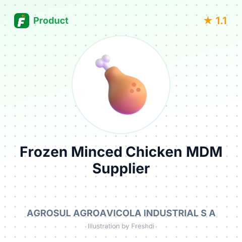 Frozen Minced Chicken MDM – summary card, no photo uploaded yet