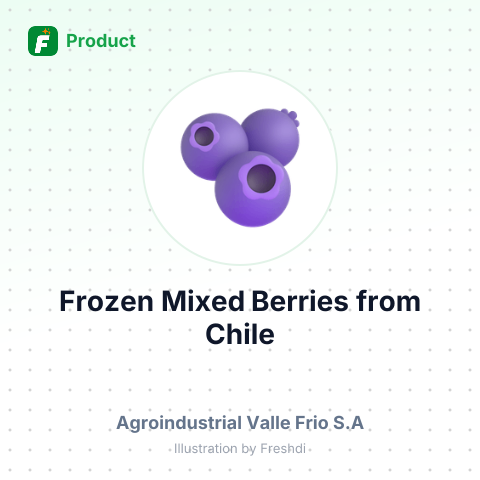 Frozen Mixed Berries – summary card, no photo uploaded yet
