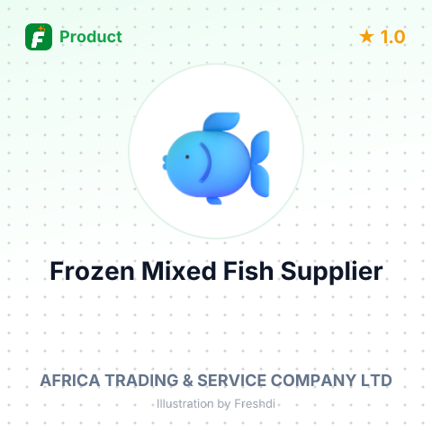 Frozen Mixed Fish – summary card, no photo uploaded yet