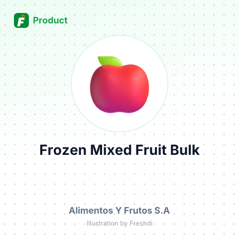 Frozen Mixed Frozen Fruits – summary card, no photo uploaded yet