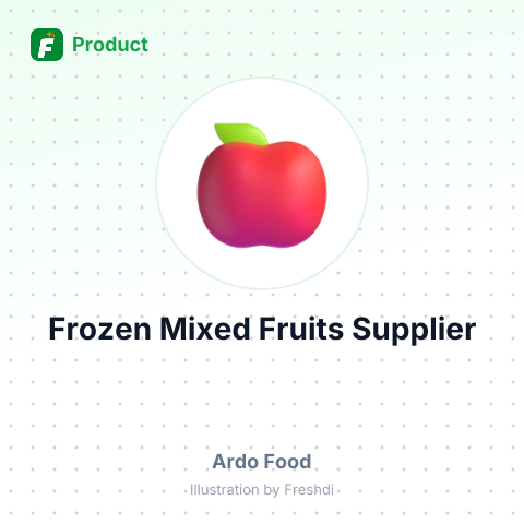 Frozen Mixed Fruits – summary card, no photo uploaded yet