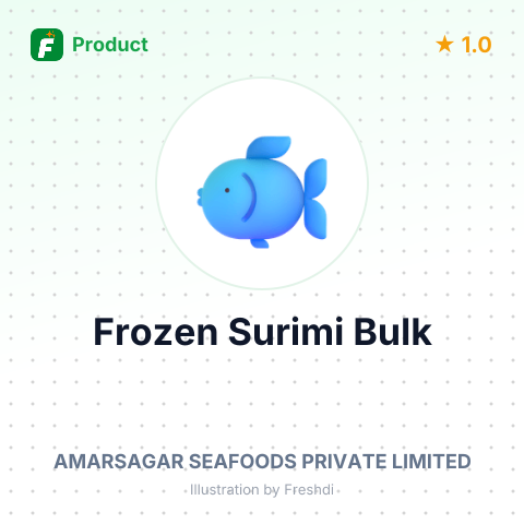 Frozen Mixed Surimi (Fish Paste) – summary card, no photo uploaded yet