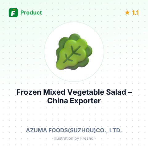 Frozen Mixed Vegetable Salad – summary card, no photo uploaded yet