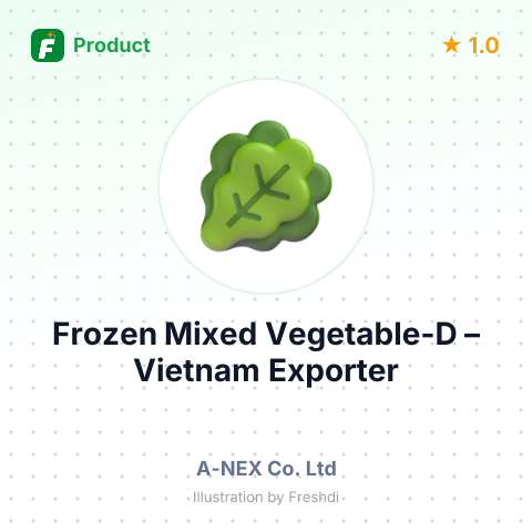 Frozen Mixed Vegetable-D – summary card, no photo uploaded yet