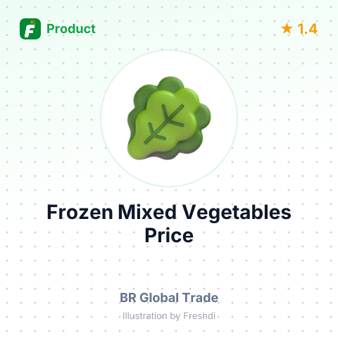 Frozen Mixed Vegetables – summary card, no photo uploaded yet