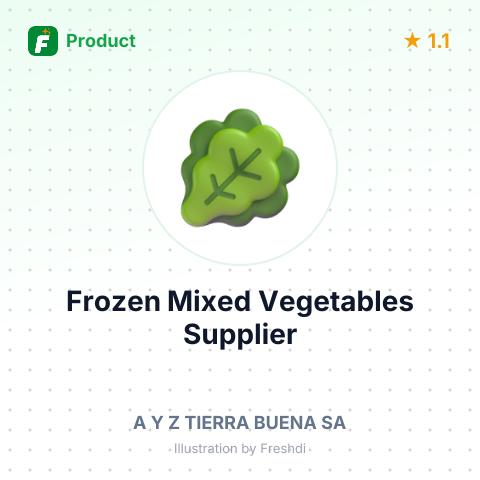 Frozen Mixed Vegetables – summary card, no photo uploaded yet