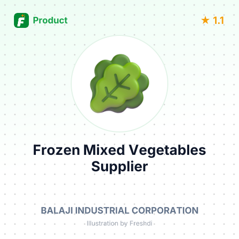 Frozen Mixed Vegetables – summary card, no photo uploaded yet
