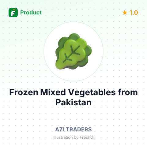 Frozen Mixed Vegetables – summary card, no photo uploaded yet
