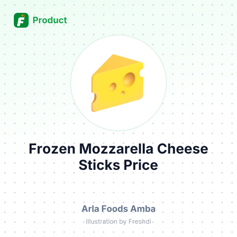 Frozen Mozzarella Cheese Sticks – summary card, no photo uploaded yet