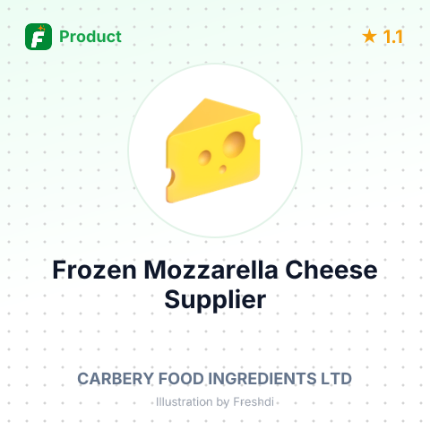 Frozen Mozzarella Cheese – summary card, no photo uploaded yet