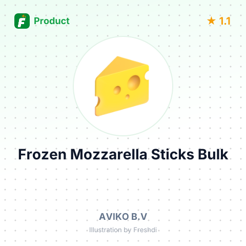 Frozen Mozzarella Sticks – summary card, no photo uploaded yet