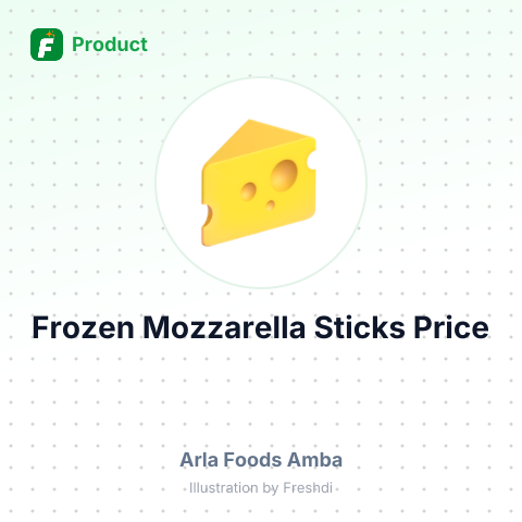 Frozen Mozzarella Sticks – summary card, no photo uploaded yet