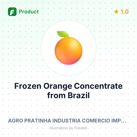 Frozen Orange Concentrate – summary card, no photo uploaded yet