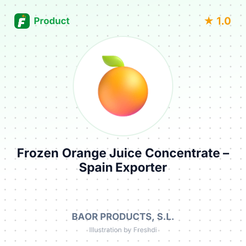 Frozen Orange Juice Concentrate – summary card, no photo uploaded yet