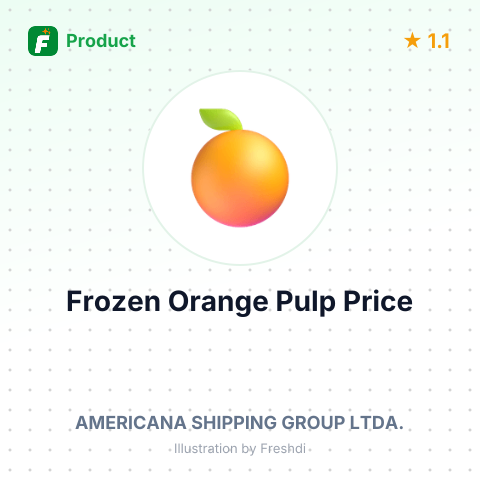 Frozen Orange Pulp – summary card, no photo uploaded yet