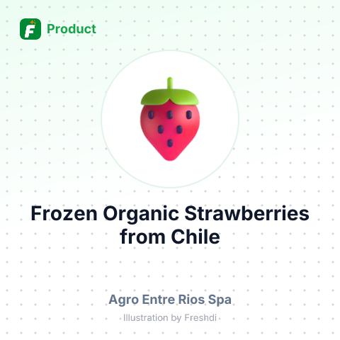 Frozen Organic Strawberries – summary card, no photo uploaded yet