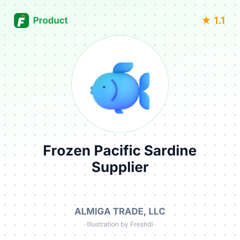 Frozen Pacific Sardine – summary card, no photo uploaded yet