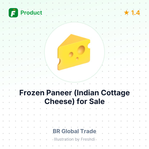 Frozen Paneer (Indian Cottage Cheese) – summary card, no photo uploaded yet