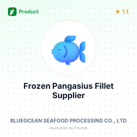 Frozen Pangasius Fillet – summary card, no photo uploaded yet