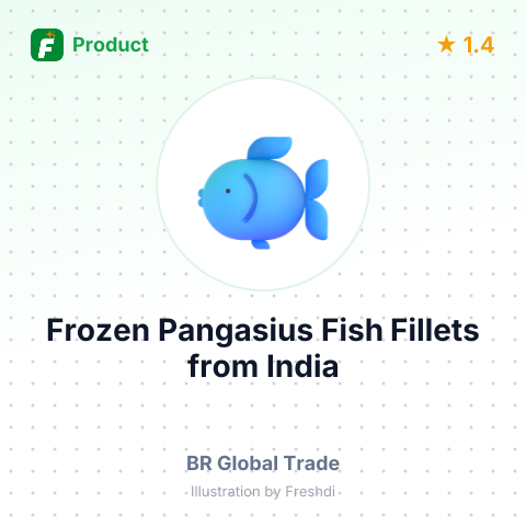 Frozen Pangasius Fish Fillets – summary card, no photo uploaded yet