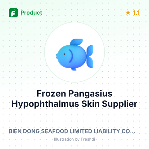 Frozen Pangasius Hypophthalmus Skin – summary card, no photo uploaded yet