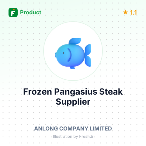 Frozen Pangasius Steak – summary card, no photo uploaded yet