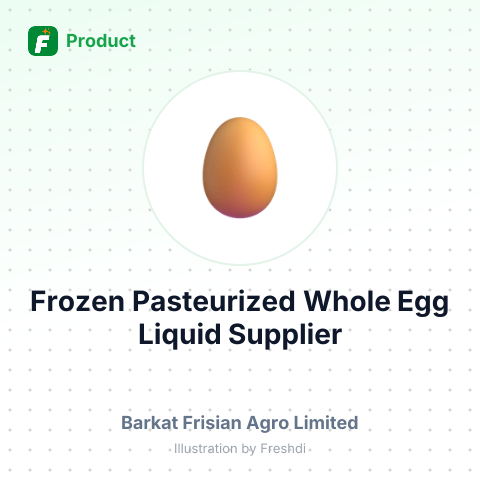 Frozen Pasteurized Whole Egg Liquid – summary card, no photo uploaded yet