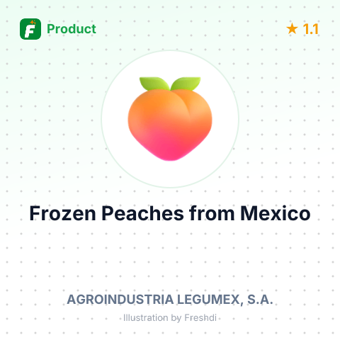Frozen Peaches – summary card, no photo uploaded yet