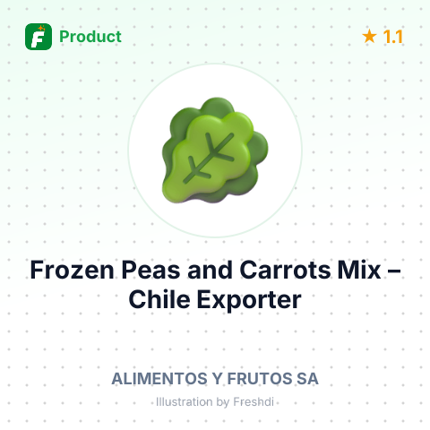 Frozen Peas and Carrots Mix – summary card, no photo uploaded yet