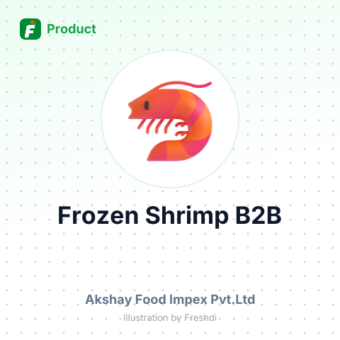 Frozen Peeled and Deveined Tail-off Vannamei Shrimps – summary card, no photo uploaded yet