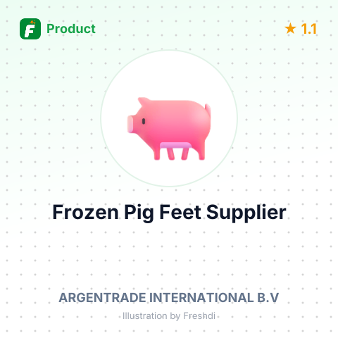Frozen Pig Feet – summary card, no photo uploaded yet