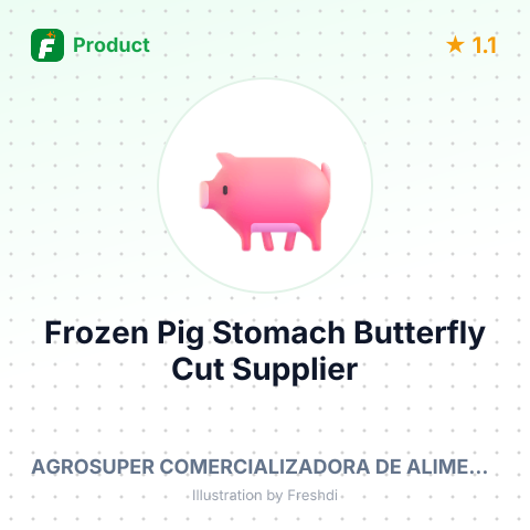 Frozen Pig Stomach, Butterfly Cut – summary card, no photo uploaded yet