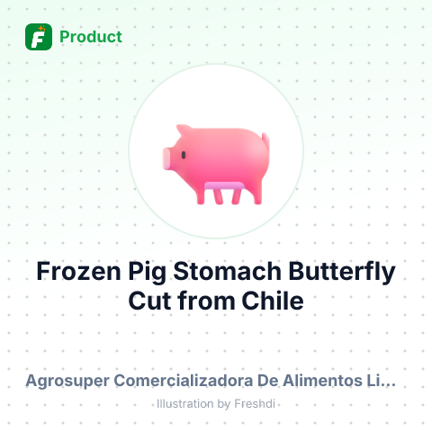 Frozen Pig Stomach Butterfly Cut – summary card, no photo uploaded yet
