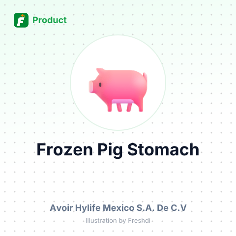 Frozen Pig Stomach – summary card, no photo uploaded yet