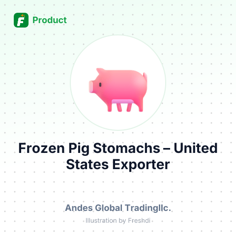 Frozen Pig Stomachs – summary card, no photo uploaded yet