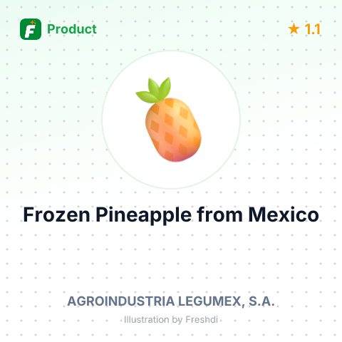 Frozen Pineapple – summary card, no photo uploaded yet