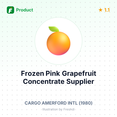 Frozen Pink Grapefruit Concentrate – summary card, no photo uploaded yet