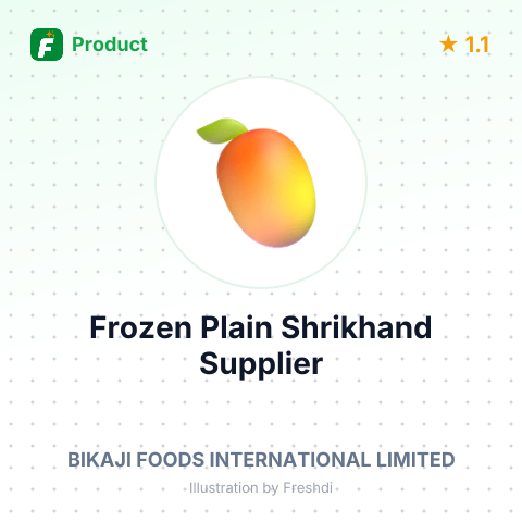 Frozen Plain Shrikhand – summary card, no photo uploaded yet